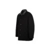 Abrigo de mezcla de lana con doble cuello «Negro» 626314TIU071000