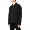 Alquiler de ropa: Chaqueta Denim de corte holgado «Negro» 675206TEW051105