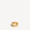 Anillo «nano mini link» para mujer en oro brillante