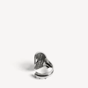 Anillo Neverlost para hombre en plata envejecida Anillo Neverlost para hombre en plata envejecida