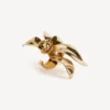 Anillo para el meñique «Bloom» para mujer en oro brillante Anillo para el meñique «Bloom» para mujer en oro brillante
