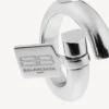 Anillo «Saint-Germain» para mujer con etiqueta en plata brillante Anillo «Saint-Germain» para mujer con etiqueta en plata brillante