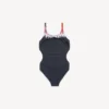 Bañador de mujer «Extreme Tie Dye» en negro Bañador de mujer «Extreme Tie Dye» en negro