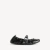 Bailarinas urbanas para mujer en negro/plata Bailarinas urbanas para mujer en negro/plata