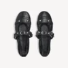 Bailarinas urbanas para mujer en negro/plata Bailarinas urbanas para mujer en negro/plata
