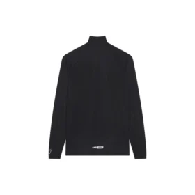 Balenciaga FW21 Alphabet de manga larga para hombre, negro, 661749444B81077