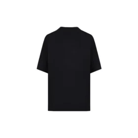 Balenciaga para hombre, camiseta de manga corta con estampado BLogo, negra, 612966TJVD61000 Balenciaga para hombre, camiseta de manga corta con estampado BLogo, negra, 612966TJVD61000