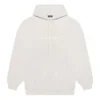 Balenciaga para hombre, colección otoño-invierno 2021, con estampado del logotipo «Alphabet», con capucha y manga larga, blanco cremoso, 570811TIV552970