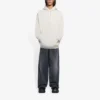 Balenciaga para hombre, colección otoño-invierno 2021, con estampado del logotipo «Alphabet», con capucha y manga larga, blanco cremoso, 570811TIV552970