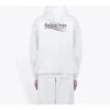 Balenciaga para hombre con logotipo de Political Campaign, blanco, 600583TIV539040