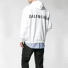 Balenciaga para hombre, con logotipo en la espalda, blanco, 556143TAV379000