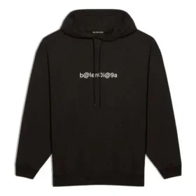 Balenciaga para hombre con logotipo simbólico en el pecho, negro 570811TIV511070 Balenciaga para hombre con logotipo simbólico en el pecho, negro 570811TIV511070