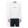 Balenciaga para hombre: logotipo creativo en el pecho, estilo retro, blanco 570811TIV519040