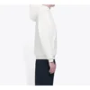 Balenciaga para hombre: logotipo creativo en el pecho, estilo retro, blanco 570811TIV519040