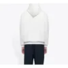 Balenciaga para hombre: logotipo creativo en el pecho, estilo retro, blanco 570811TIV519040