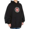 Balenciaga para hombre, negro, con eslogan estampado, negro 641679TJV771000