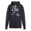 Balenciaga para hombre Speedhunters Boysband con estampado, con capucha y manga larga, azul marino 541873TCV371055
