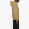 Balenciaga para hombre, sudadera con estampado de laurel «Paris», color caqui, 570811TIV259605