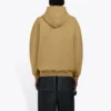Balenciaga para hombre, sudadera con estampado de laurel «Paris», color caqui, 570811TIV259605