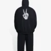 Balenciaga para hombre, temporada primavera-verano 2021, estampado clásico negro 651799TKVA21012