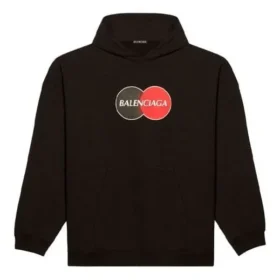 Balenciaga para hombre Uniform Plush Loose Classic Negro 620973TIV801000 Balenciaga para hombre Uniform Plush Loose Classic Negro 620973TIV801000