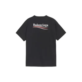 Balenciaga para hombre, versión estampada, manga corta, negro 570803TAV441000