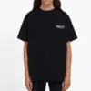 Balenciaga para hombre, versión estampada, manga corta, negro 570803TAV441000