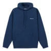 Balenciaga para hombre, versión holgada con forro polar y capucha, manga larga, azul 570811TJV854866