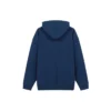 Balenciaga para hombre, versión holgada con forro polar y capucha, manga larga, azul 570811TJV854866