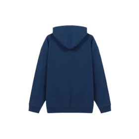Balenciaga para hombre, versión holgada con forro polar y capucha, manga larga, azul 570811TJV854866 Balenciaga para hombre, versión holgada con forro polar y capucha, manga larga, azul 570811TJV854866