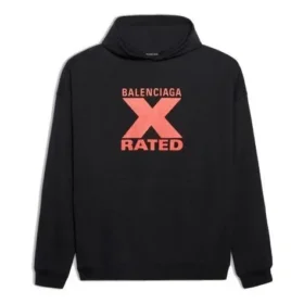 Balenciaga para hombre X-Rated, negro, rojo y negro 620973TIVA81076 Balenciaga para hombre X-Rated, negro, rojo y negro 620973TIVA81076