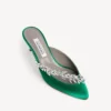 Balenciaga para mujer | Mules de Manolo Blahnik en color hierba Balenciaga para mujer | Mules de Manolo Blahnik en color hierba