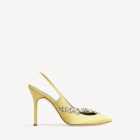 balenciaga para mujer sandalias de taln abierto de manolo blahnik en color lima 1 280x280 - Balenciaga para mujer | Sandalias de tal&oacute;n abierto de Manolo Blahnik en color lima