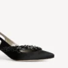 Balenciaga para mujer | Sandalias de talón abierto de Manolo Blahnik en negro Balenciaga para mujer | Sandalias de talón abierto de Manolo Blahnik en negro