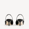 Balenciaga para mujer | Sandalias de talón abierto de Manolo Blahnik en negro Balenciaga para mujer | Sandalias de talón abierto de Manolo Blahnik en negro