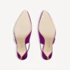 Balenciaga para mujer | Zapatos de tacón con talón abierto de Manolo Blahnik en violeta