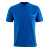 Balenciaga SS21 para hombre, camiseta de manga corta con logotipo pequeño «Alphabet», azul, 556151TBV438077