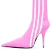Balenciaga x adidas Originals Botines Knife 110 mm «Pink» 724073W2ES15090