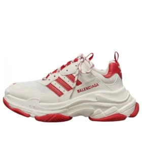 Balenciaga x adidas Triple S «White Red» ID4734