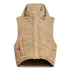 Balenciaga x Gucci The Hacker Project: chaleco acolchado «Hacker Cocoon» «Beige» 681884TLO539585