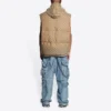 Balenciaga x Gucci The Hacker Project: chaleco acolchado «Hacker Cocoon» «Beige» 681884TLO539585