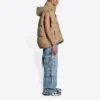 Balenciaga x Gucci The Hacker Project: chaleco acolchado «Hacker Cocoon» «Beige» 681884TLO539585