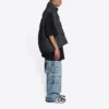 Balenciaga x Gucci The Hacker Project: chaleco acolchado «Hacker Cocoon» «Negro» 681884TLO531269