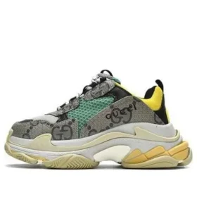 Balenciaga x Gucci The Hacker Project Triple S «Beige Green» 681067UMO209766