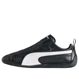 Balenciaga x Puma Speedcat de piel «Black White» 847148WSDSB1090