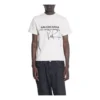 Balenciaga x RuPaul, firma conjunta, colección otoño-invierno 2021, estampado de letras, cuello redondo, hombre, blanco 670943TLV579057