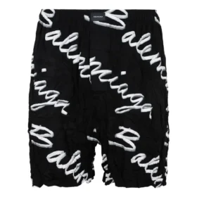 Bermudas con logotipo garabateado «Black» 672410TML131070