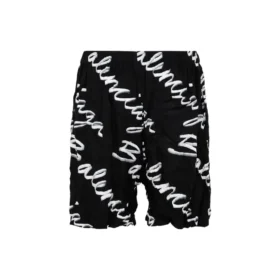 Bermudas con logotipo garabateado «Black» 672410TML131070