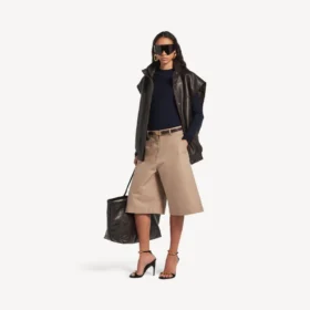 Bermudas de mujer en color duna