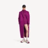 Body técnico de manga larga para mujer en color violeta/naranja Body técnico de manga larga para mujer en color violeta/naranja